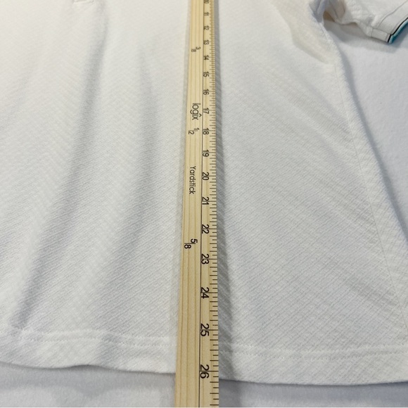 Vintage 90s Polo Golf Shirt WOMEN'S Marcia USA White 1X LPGA - Picture 4 of 12